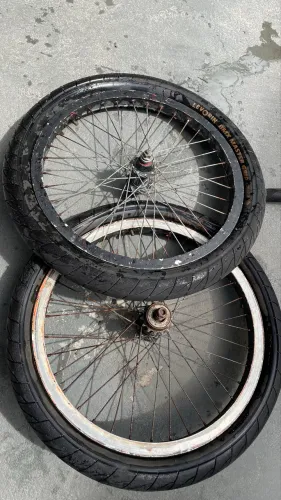 Kit bicicleta | ARO 20 BMX | PNEU NOVO 2.40