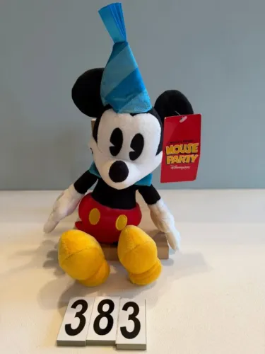 MICKEY MOPUSE DISNEYLAND PARIS COM ETIQUETA 27 CM