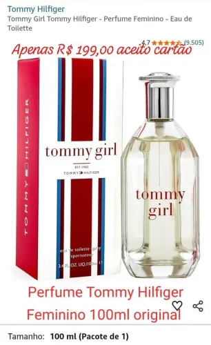 Perfume Feminino Tommy Hilfiger