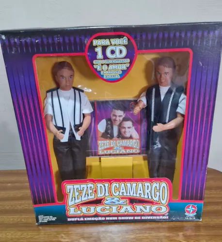 Barbie kit Zezé de Camargo e Luciano estrela