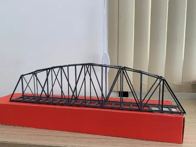 Ponte Ferroviária Metálica Ho Hulaki 50cm