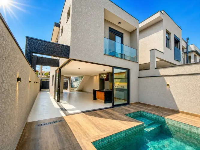CASA PARA LOCAÇÃO EM CONDOMÍNIO FECHADO VILLAS DO JAGUARI | SANTANA DE PARNAÍBA/SP