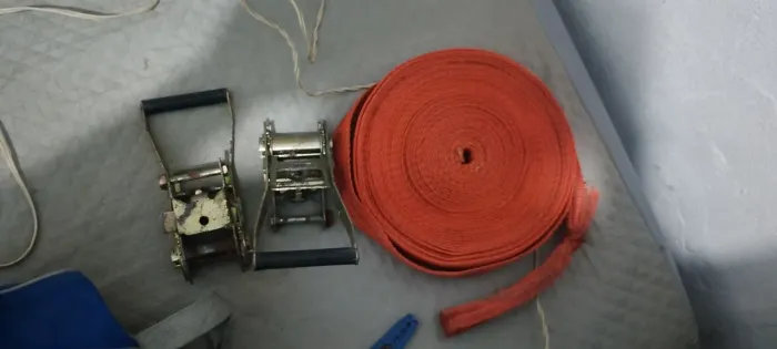 Cinta de carga com 100 mt,2 catraca.