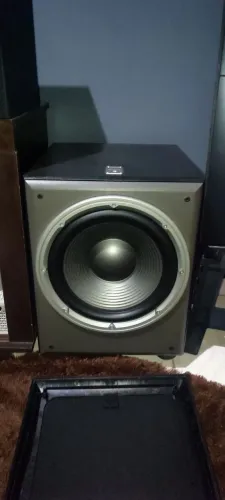 Subwoofer JBL ativo E250P 12 polegadas 120V