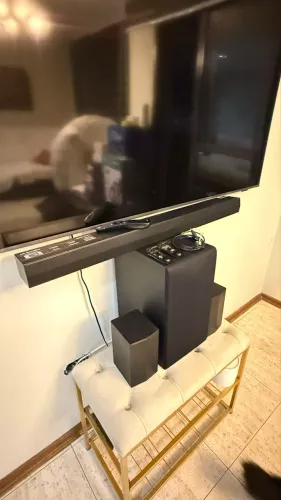 Soundbar lg 5.1 novo completo s60tr 440w RMS