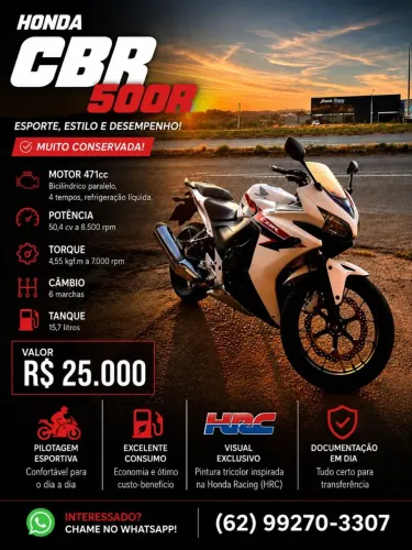 Vendo CBR 500 conservada