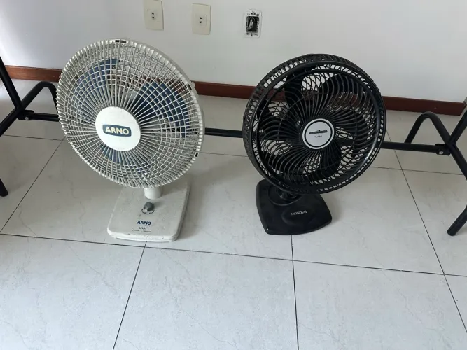2 ventiladores 30 cm 110 funcionando perfeitamente