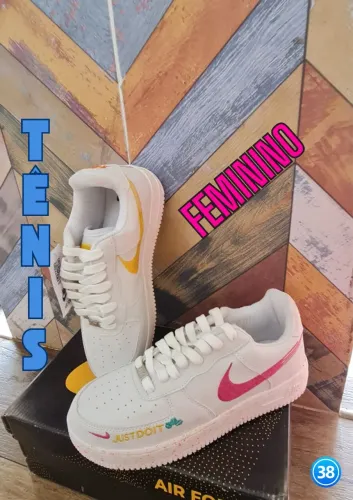 Tênis Branco Feminino Novo