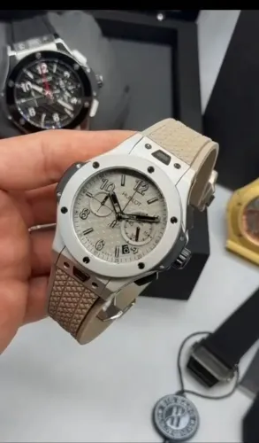 Relógio CLN Base ETA Estilo Hublot Big Bang Chronograph