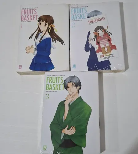 Mangás Fruits basket 1 ao 3