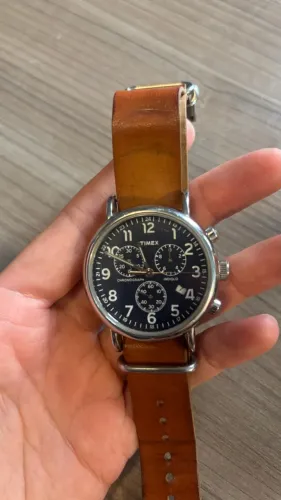 Relógio Timex Weekender Indiglo Chronograph Quartz TW2P62300
