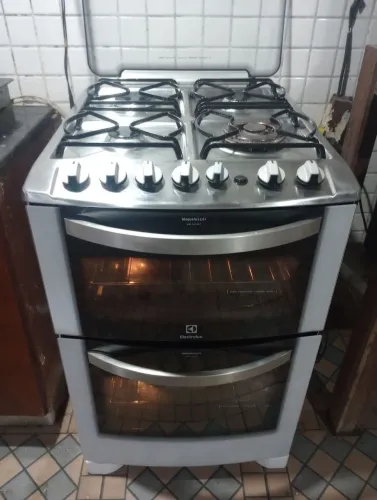 FOGÃO ELECTROLUX 2 FORNOS TOP
