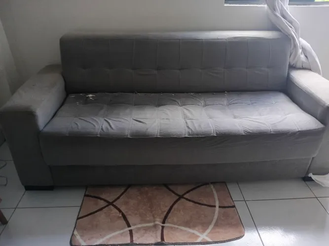 Sofá para vender ou aceita troca em celular