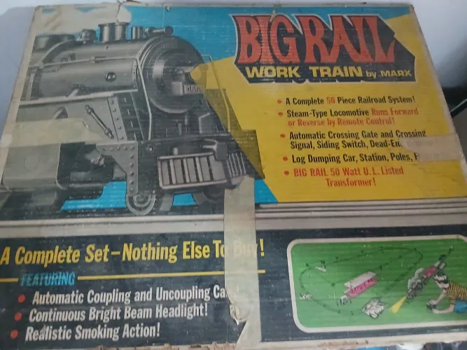 Trem antigo decada 60