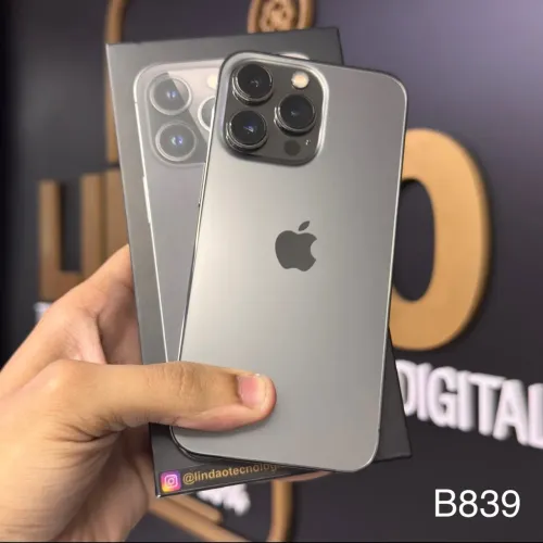 LOJA FÍSICA. IPHONE 13 PRO 128GB /CABO ORIGINAL E BATERIA NOVA 100% C/ GARANTIA 6 MESES
