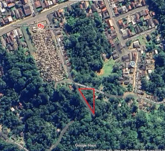 Terreno 875m2 Caixa d' Água - Antonina-PR