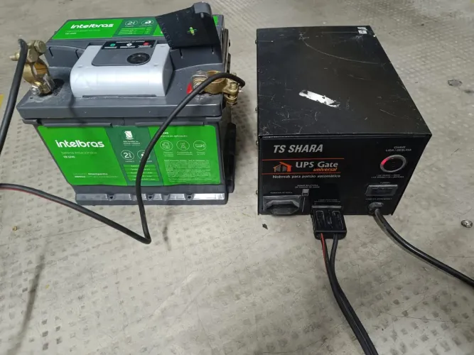 Nobreak TS Shara 1200VA + Bateria Estacionária Intelbras (Segura 4h)