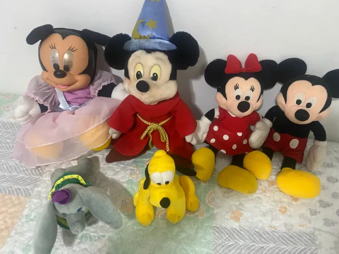 Bichos de pelúcia da Disney