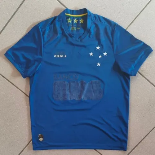 camisa original 2014 cruzeiro olympikus azul tamanho p 2015