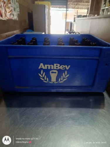 Caixa para cerveja padrão ambev
