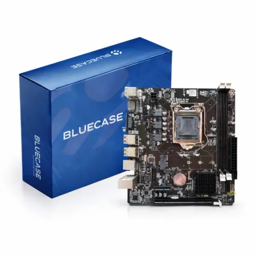 Placa Mãe Bluecase BMBB75-D3HGU-M2R2BX LGA1155 DDR3 16GB M.2 NVMe HDMI VGA pode retirar no