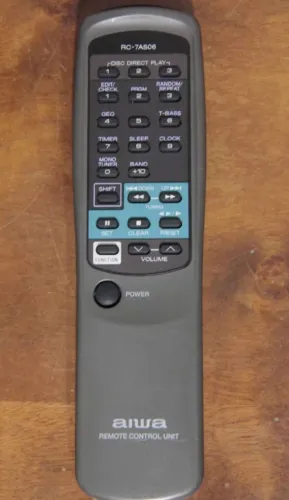 Controle remoto Aiwa