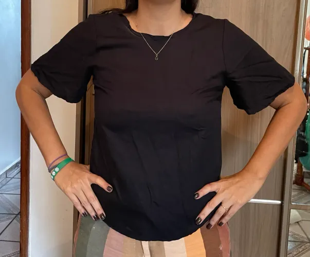 Camiseta preta p