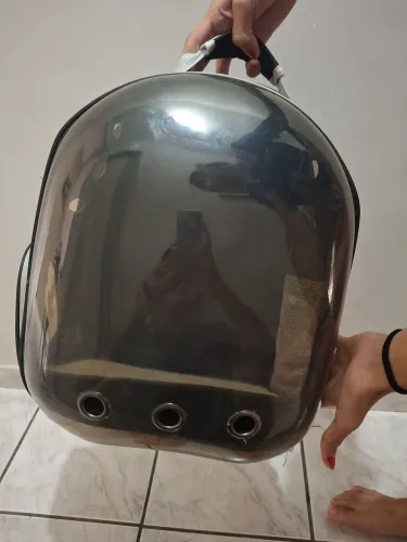 Mochila de transporte para animais