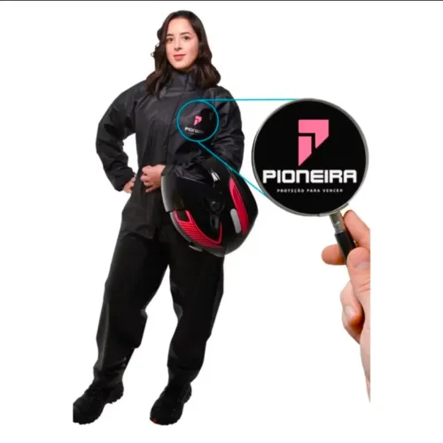 Capa de chuva moto pioneira
