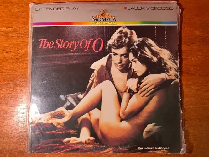Laserdisc LD The Story of O (A História de O) - RELÍQUIA AINDA NO PLÁSTICO - RARO