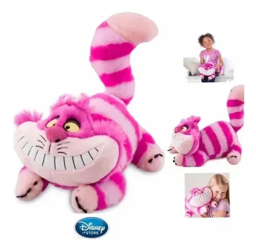 Pelúcia gato chesrire Alice no país das maravilhas Disney store