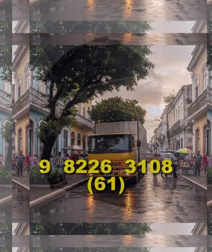 frete com ótimo preço e segurança na sua entrega, chame no zap!