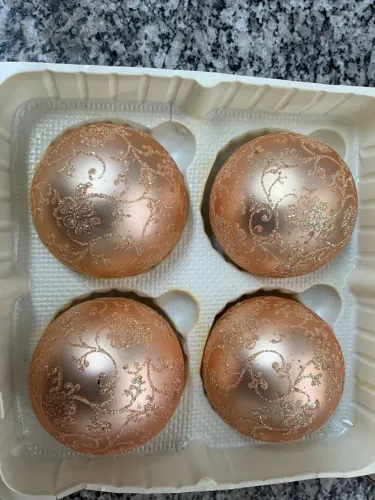 Bolas de Natal de vidro