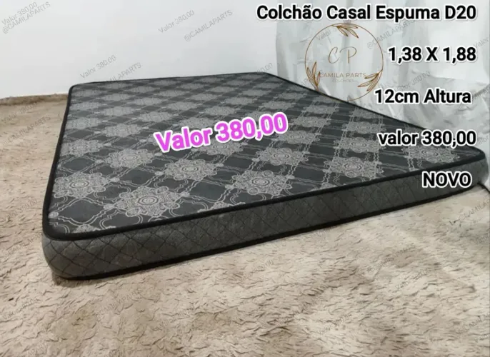 Colchão Casal Espuma D20 NOVO ENTREGO