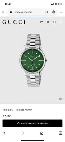 Relógio Gucci G-Timeless Automatic