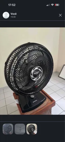 Ventilador Mondial 50 cm turbo 6 pás