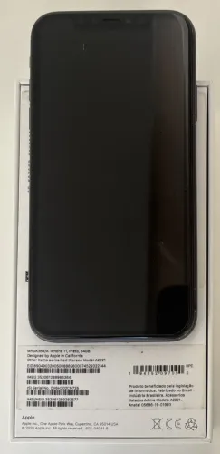 Apple iPhone 11 (64 Gb) Preto - 88% Bateria / Caixa Original
