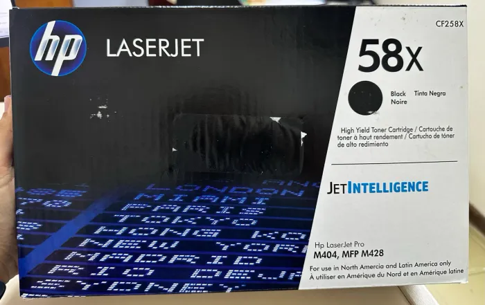 Toner laserjet HP 58x ORIGINAL LACRADO