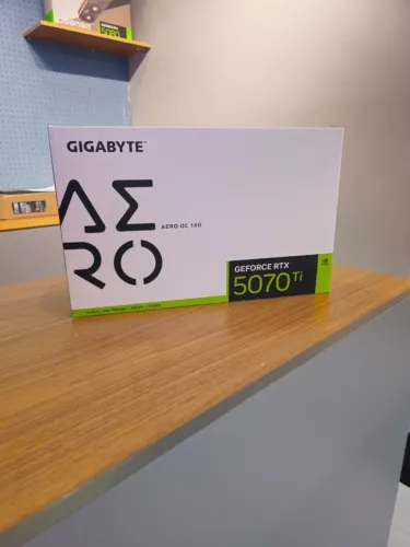Placa de Video RTX5070 Ti Aero OC 16GB GDDR7 - Novo Com Garantia