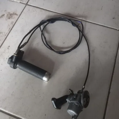 Carburador com acelerador para mini moto