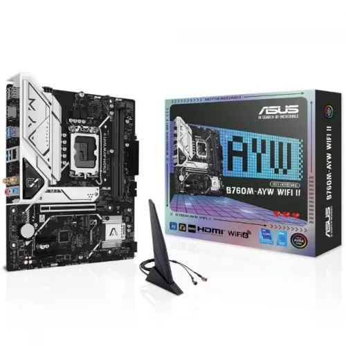 Placa Mãe ASUS B760M, WIFI II, DDR5 - SOMOS  LOJA