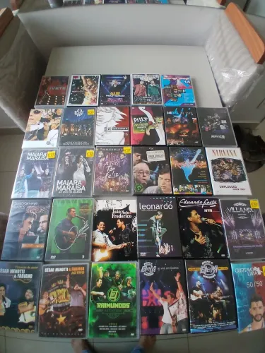 Coleção de shows em DVD's Originais.