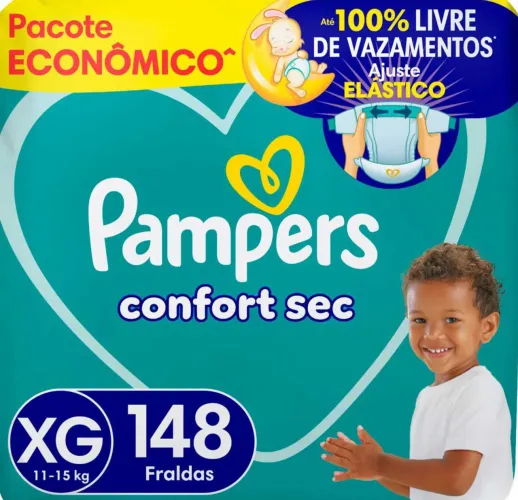 Fralda Fita Pampers XG 
