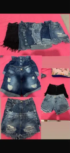 Short e saia jeans
