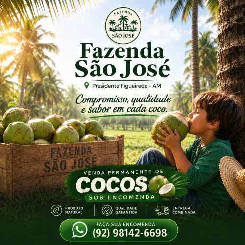 Coco Verde. Atacado e Varejo.
