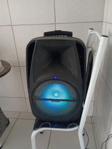 Caixa de Som Mondial CM14 400W - Bluetooth - Bateria OK