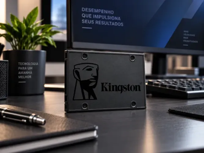 Ssd 480gb Sata 3.0 Kingston A400 500mb/s Gravação 350mb/s