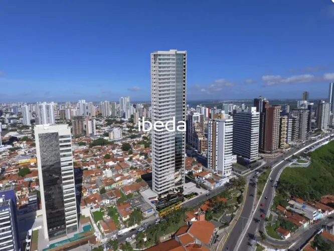 ibeda - Apartamento a venda no Solar Sinatra Vista Mar 233m² 4 Suítes 4v Dep com