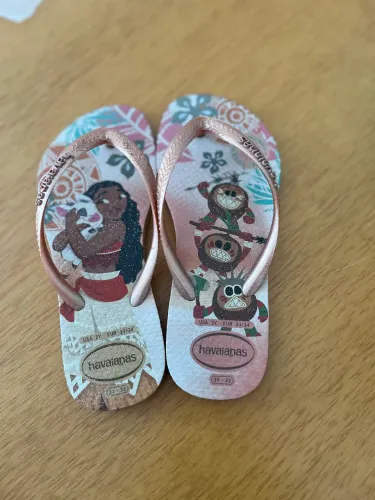 Havaianas Infantil Moana - Tam 31/32 | Usada
