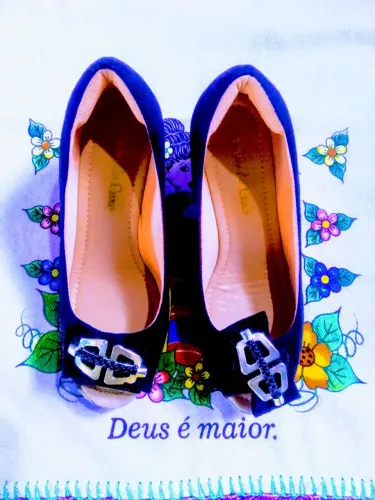 Sapato de camurça Pezinho de Luxo